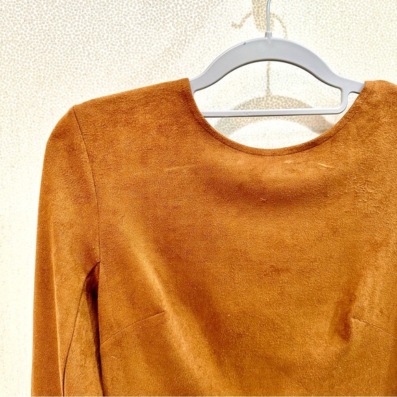 Sexy suede long sleeve dress, Mistress Rocks Los Angeles - Picture 5 of 5